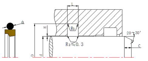 油封,密封件,液壓密封件,結(jié)構(gòu)圖