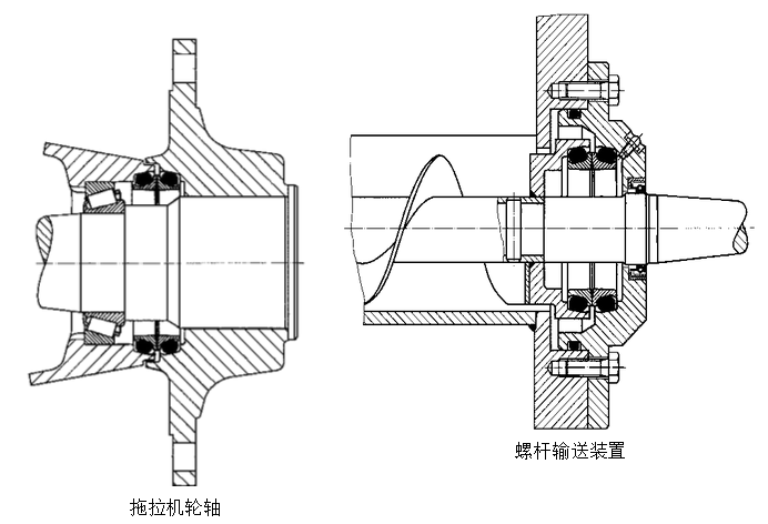 浮動油封結(jié)構(gòu)圖