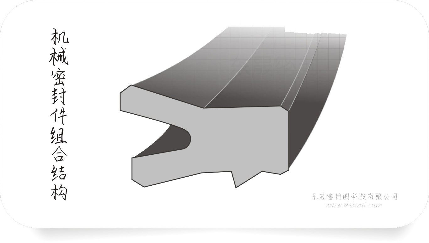 機械密封件截面設(shè)計圖