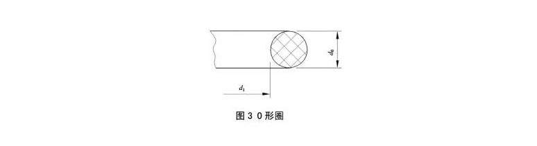 O型橡膠密封圈截面結(jié)構(gòu)圖