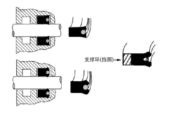 活塞桿密封件的一些變體