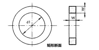 密封圈,矩形密封圈